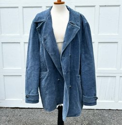 A Corduroy Coat With Soft Wool Lining By The J. Peterman Company, NY - Mens XXL