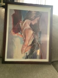 Christine Comyn Serigraph Signed And Limited To 350 21 X 17