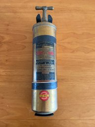 Vintage Vaporizing Liquid Fire Extinguisher - Model P-10