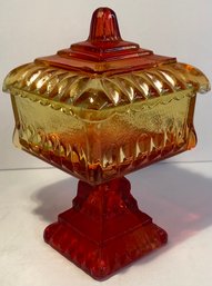 Carnival Glass Candy Dish