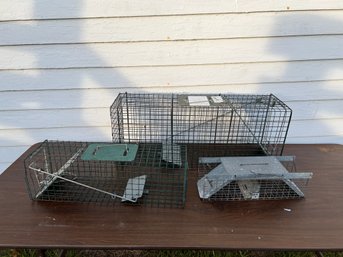 Lot Of 3 Traps