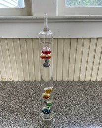 Galileo Glass Thermometer