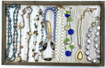 Tray Lot Of Assorted Necklace