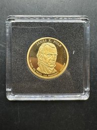 2009-S Proof James K. Polk Presidential Dollar