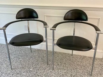 Pair Of ARRBEN Registered Model Italian STILETTO Chairs