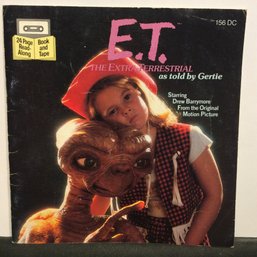 1982 E.t. The Extraterrestrial Read Along Storybook - K