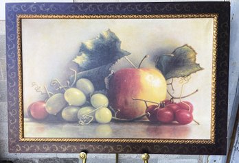 Giant Art Print-Grapes And Apples