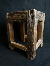 Wood Plant Stand/stool