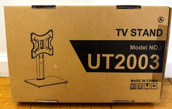 New In Box Swivel Tabletop TV Stand For Flat Screens Model UT2003