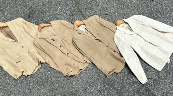 Luxe Linen Jackets By Wallace & Barnes, J. Crew And More - Approx Mens 44