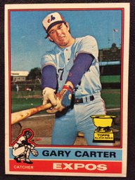 1976 Topps Gary Carter Rookie Cup Card