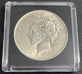 1922 Silver Peace Dollar