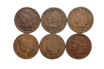 1888, 1889, 1890, 1891 Indian Head Cents