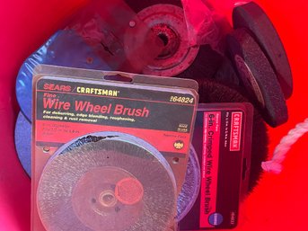 Group Of Wire Wheel Brushes