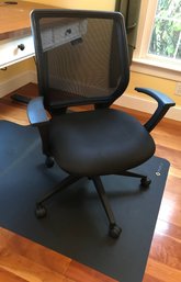 Mesh Back Office Chair And Mushyn Mat