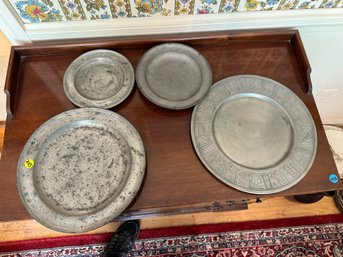 LOT OF ANTIQUE PEWTER