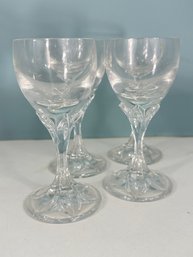 Villeroy Boch Crystal Tulipe Cordial Glasses - Set Of 5