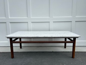 Widdicomb Marble Top Coffee Table (k)