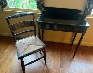 Hitchcock Desk With Chair
