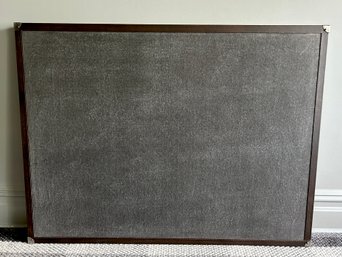 Leather Wrapped Bulletin Board