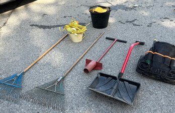Rakes, Shovels, And More Garden Items