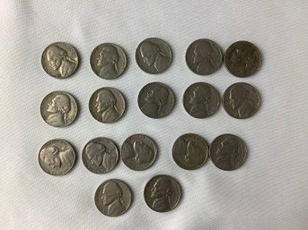 17 Jefferson Nickels