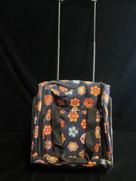 Floral Print Weekender Carryon Bag