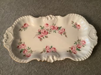 Old Foley Floral Platter