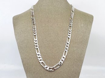 A Gorgeous Italian Sterling Silver Necklace