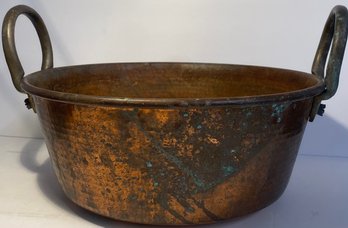 Portuguese Copper 2 Handle Pot