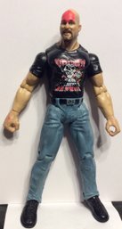 1999 Jakks Pacific Stone Cold Steve Austin WWE Action Figure - K