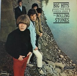 ROLLING STONES LP BIG HITS (HIGH TIDE AND GREEN GRASS) RARE WITH Booklet! - VG CONDITION