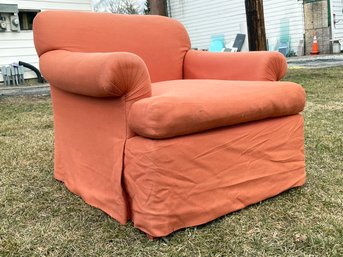 An Upholstered Arm Chair