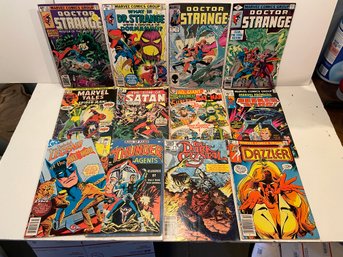 Collection Of 12 Vintage Comic Books  With (3) #1 Issues.