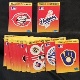 1991 Fleer Team Stickers Lot - M