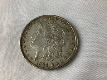 1884 US Morgan Silver Dollar (90 Per Cent Silver)