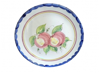 Decorative Hand Painted Apple Dish