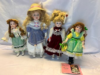 Grouping Of Dolls Including Paradise Galleries