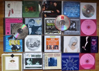 A Grouping Of Music CDs