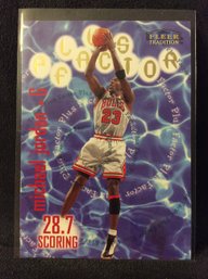 1998-99 Fleer Tradition Plus Factor Michael Jordan