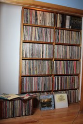 Over 2000 Very Good To Mint Condition Rock, Pop, Jazz, Dance, Country LPs And Maxi-Singles From The 1960s-80s