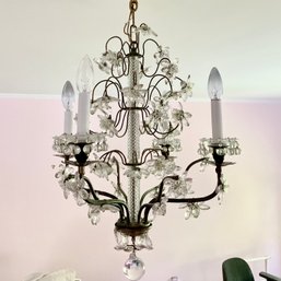 A Crystal 4 Light Chandelier - Primary
