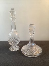 Cut Glass Decanters