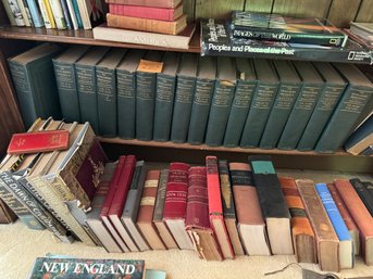 LARGE MOSTLY ANTIQUE BOOK LOT