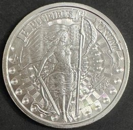 One Troy Ounce .999 Fine Silver Round