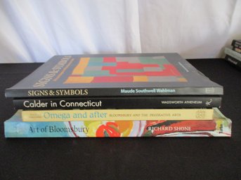 Four Book Lot:  Bloomsbury, Calder & Wahlman - New And Never Used