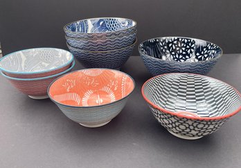 Beautiful Collection Of Japanese Rice Bowls
