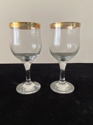 2 Piece Vintage Liquor Glasses