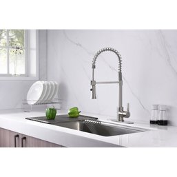 An New In Box Ultra Faucet Kitchen Pull Down Collection