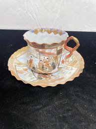 Japanese Teacup And Saucer